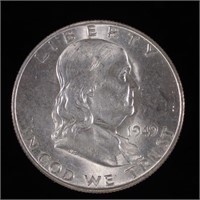 1949-d Franklin Half Dollar (Choice BU?)