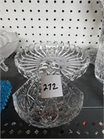 Mikasa Crystal Dish & Glass Baskets