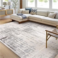 $123 Area Rugs (5.2 x 6.5 ft, Gray/Beige)