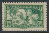 FRANCE #B38 MINT FINE-VF LH