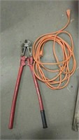 24" Bolt Cutters & Extension Cord