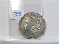 1883 P Silver Morgan Dollar $1 90%