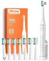 Bitvae Electric Toothbrush with 8 Brush Heads