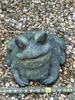 Concrete Toad Lawn Ornament