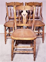 3 - ANTIQUE CHAIRS