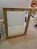Large Decorative Hand Painted Mirror