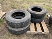 SET OF 4 225/75R16 TIRES