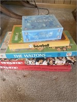 Board games - Waltons, baseball, bible outburst,