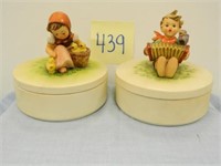 2 Hummel New Style Jars - Incl. #5 Mark Chick -