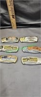 Novelty pocketknife lot will need cleaned up