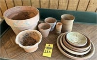 Clay Pots & Top Soil