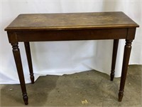 Antique Wooden Piano Bench