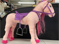 PINK PONY FOR CHILD BATT.OP. MAKES SOUNDS-28" TALL