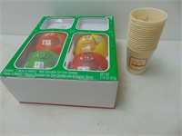 M&M Bowls and Vintage McDonalds Cups