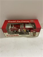 Campbells Soup Firetruck With Figures