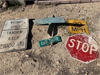 LL-ROAD SIGNS