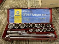 3/4 Drive socket set SAE