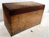 17" wooden box