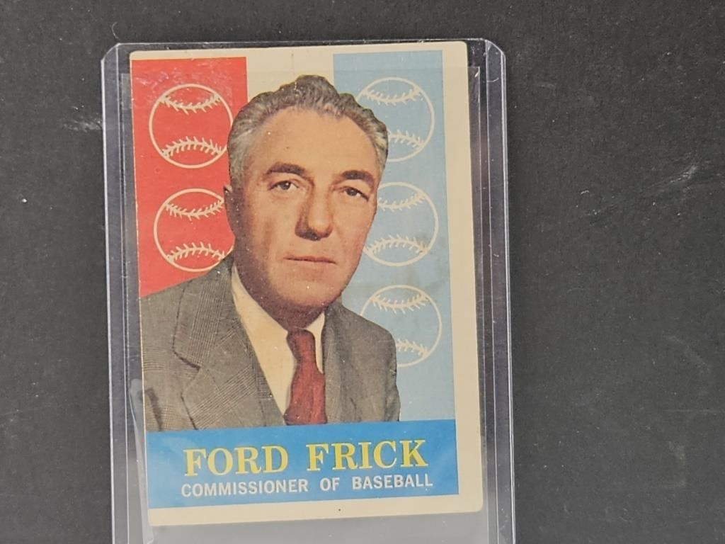 1959 TOPPS Ford Frick Baseball Comissioner