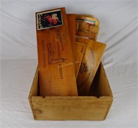 Vintage Wood Crate & Parts Robert Mondavi Winery