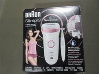 Braun Silk Epil 9 epilator and trimmer