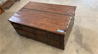 Wood Coffee Table w/ Storage