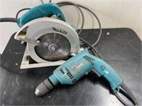 Makita Electric Circular Saw & Drill