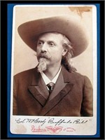 ORIGINAL COL. W.F CODY "BUFFALO BILL" CABINET CARD