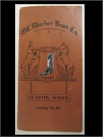 ORIGINAL G.C. BLUCHER BOOT CO. CATALOG NO. 35