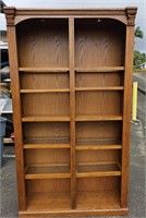 Solid wood bookshelf 84x48x13