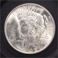 US Coins 1922 Peace Silver Dollar, circulated