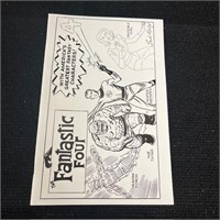 Fantastic Four Jack Kirby Sketch Variant Cover