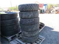 (6) Kelly Tires LT235/85R16