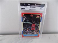 1986-87 Fleer Micheal Jordan Rookie Reprint SMA10