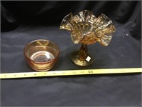 Amber Candy, Small Carnival Bowl