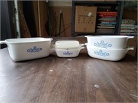 5 Pc Corning Ware see pics for sizes