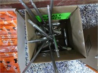 Box of combination wrenches - in showroom