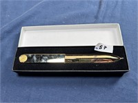 LETTER OPENER FROM COLLEGE OF IDAHO