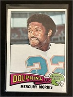 1975 TOPPS NFL FOOTBALL " MERCURY MORRIS" NO. 47