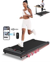 Walking Pad Inclined Treadmills 300lb Capacity,