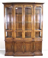 Drexel Breakfront China Cabinet