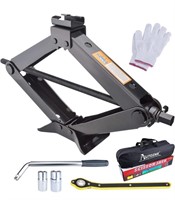 Scissor Jack Set- 3 Ton (6614 lbs) Car Jack Kit