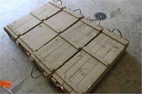 4 - Drab Green Military Ammo Boxes