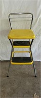 Vintage Cosco Yellow Stepstool Chair