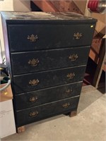 Five drawer dresser