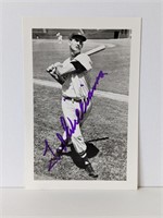 Ted Williams Autograph Photo
