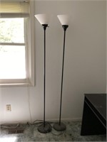 Sorted floor lamps