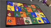 Jenny Kids Collection Alphabet Rug 77”x59”