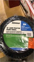15” Lawn Tractor Front Wheel And Tire
