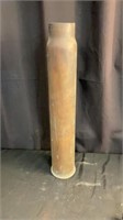 Large Brass Artillery Shell, 23" h.